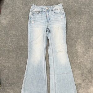Flying Monkey Light Wash Flare Jeans